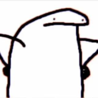 👀 068a2cb8 stick figure, meme, florkofcows telegram sticker