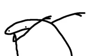 🤨 15236d6f stick figure, character, florkofcows, drawing, minimalist telegram sticker