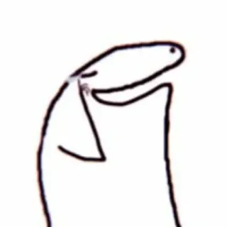 😂 77d46043 meme, internet, funny, character, white, stick figure, humor telegram sticker