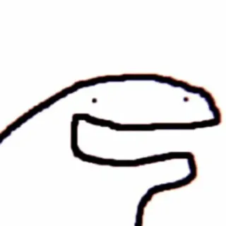 😃 d71fcb76 cartoon, drawing, character, simple, funny telegram sticker