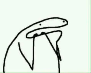 😳 e236082d stick figure, doodle, minimalist, cartoon, sketch, line art telegram sticker