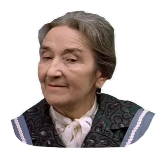 😌 26b01347 Mrs. Doubtfire Pani Doubtfire, postać, film, starsza pani, kobieta w podeszłym wieku telegram sticker