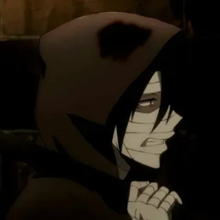 🩸 f814e037 Isaac Foster (Zack) Angels of Death Anime, Manga, Terror, Isaac Foster, Zack, Angels of Death, Personaje telegram sticker