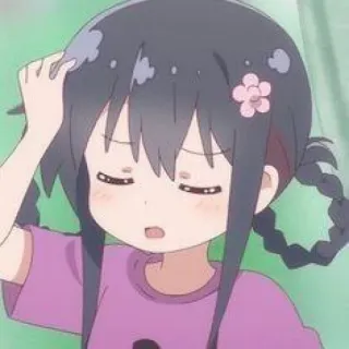 🐿 368ed8a3 Anime, Chica, Dibujo animado, Lindo, Personaje, Niña telegram sticker