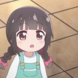 🐿 8d9fbede Anime, Niño/a, Niña, Dibujo animado, Lindo/a, Ilustración telegram sticker