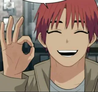 ♻️ e6466d3d OK手势, 手势, 冒犯, 符号, 字符, 微笑 whatsapp sticker