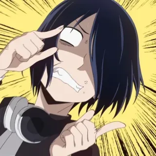 🤬 155760bd Yu Ishigami Kaguya-sama: Love Is War Anime, Manga, Yu Ishigami, Kaguya-sama, Love is War, Divertido, Lindo, Personaje whatsapp sticker