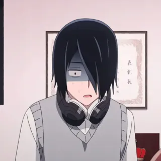 Ishigami @animestickersii telegram stickers