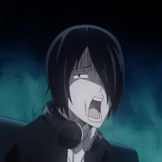 🤬 4a885c71 Yu Ishigami Kaguya-sama: Love Is War Anime, Impactado, Expresión, Retrato, Dibujos animados, Ishigami whatsapp sticker