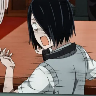 😱 5d3785fc anime, impactado, sorprendido, reacción, miedo, asustado whatsapp sticker