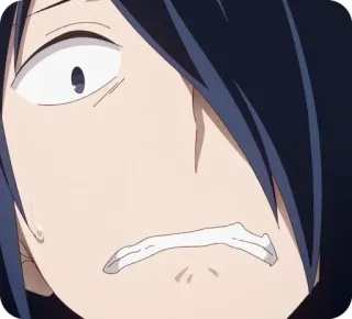 😰 68a6ce2e Yū Ishigami Kaguya-sama: Love Is War Anime, Personaje, Emoción, Impactado, Yū Ishigami, Kaguya-sama: Love Is War whatsapp sticker