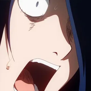 🤬 98b53c6d anime, cara, asustado, expresión, impactado, manga whatsapp sticker