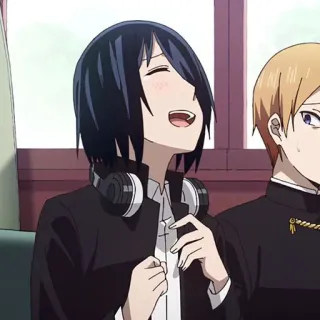 🥲 a003a7dc Yu Ishigami Kaguya-sama: Love Is War Anime, Manga, Yu Ishigami, Kaguya-sama: Love Is War, Escuela, Auriculares whatsapp sticker