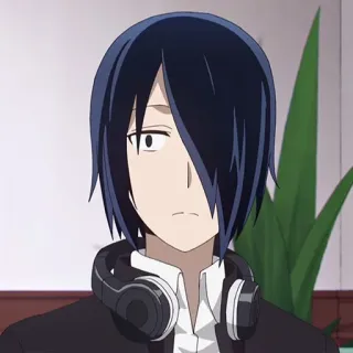 🙁 a492ee2d Yu Ishigami Kaguya-sama: Love Is War Anime, Manga, Personaje, Ishigami, Yu Ishigami, Kaguya Sama whatsapp sticker