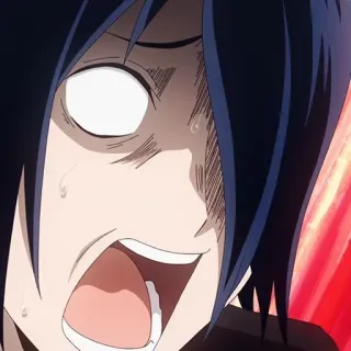 👺 d2951f13 Yu Ishigami Kaguya-sama: Love Is War anime, impactado, miedo, gritando, ishigami whatsapp sticker