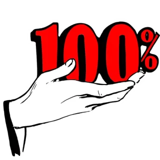 🤝 9756e136 100% persen, sukses, pencapaian, tangan, kesepakatan, promosi, penawaran telegram sticker