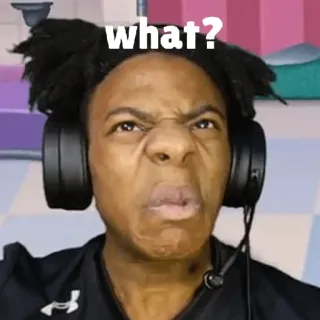 😳 22e7d4df what? ショック, 困惑, 質問, 表情, インターネット, ミーム telegram sticker