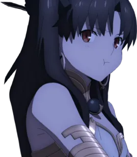 😤 1a4d43f4 Ishtar Fate/Grand Order 动漫, 女孩, 女人, 角色, Fate, 伊什塔尔 telegram sticker