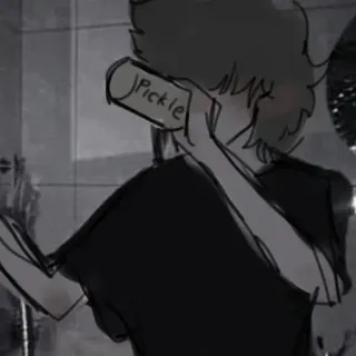 📍 af8fc708 Pickle ogórek kiszony, rysunek, jedzenie, śmieszne telegram sticker