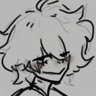 📍 f0d67dce Anime, Rysunek, Kreskówka, Portret, Manga, Twarz telegram sticker