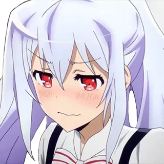 😓 07c9cab6 Isla Plastic Memories 动漫, 女孩, 艾拉, 可塑性记忆 telegram sticker