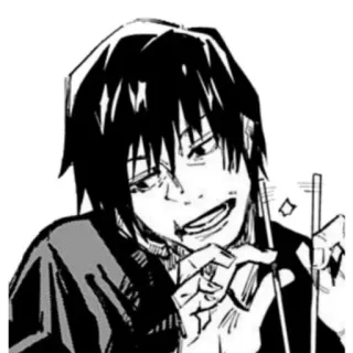 🙂 5f738b78 Toji Fushiguro Jujutsu Kaisen Anime, Manga, Jujutsu Kaisen, Toji Fushiguro, Sangre, Pelea telegram sticker