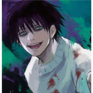 🙂 ee2f2a61 Anime, Terror, Espeluznante, Sangre, Loco, Aterrador, Malvado telegram sticker