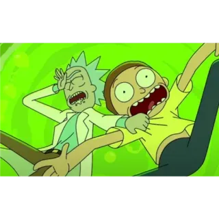 💀 7ffbb19e Rick Sanchez Rick and Morty ริก แอนด์ มอร์ตี้, การ์ตูน, adult swim, วิทยาศาสตร์, อนิเมะซีรีส์ whatsapp sticker