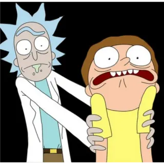 Rick and morty telegram stickers