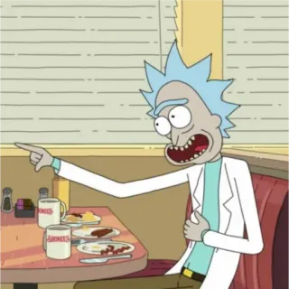 😂 c7e3c59c Rick Sanchez Rick and Morty ริกแอนด์มอร์ตี, อนิเมชั่นผู้ใหญ่, วิทยาศาสตร์, ตลก, การ์ตูน, ตัวละคร whatsapp sticker