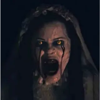 👹 1c12bd14 Horror, Eng, Bruid, Spook, Griezelig, Vrouw telegram sticker