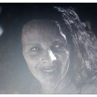 👹 6ec229ed griezelig, eng, horror, vrouw, gezicht telegram sticker