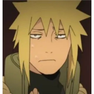 🙂 924514ab Minato Namikaze Naruto Anime, Naruto, Minato, Namikaze, Lustig, Müde whatsapp sticker