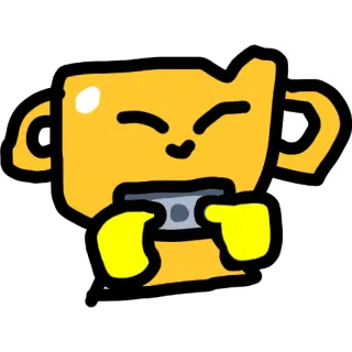 😁 254509eb トロフィー, カップ, ゲーム, コントローラー, 漫画, マスコット whatsapp sticker