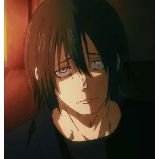 😑 06b9613b Shinra Kusakabe Fire Force Anime, Fire Force, Shinra, Kusakabe, Feuerwehrmann, Manga telegram sticker