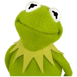 🙂 8ba7df24 Kermit Kermit si Kodok, Muppets, Katak, Boneka, Meme telegram sticker