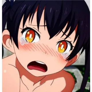 🙂 61940c57 Anime, Sedih, Menangis, Gadis, Manga, Air mata whatsapp sticker