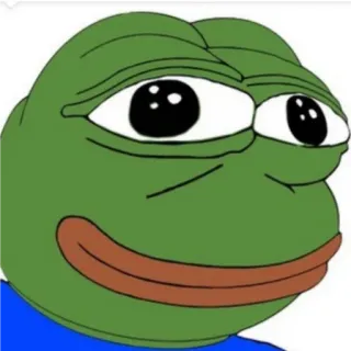 🙂 504f5d8b Pepe the Frog пепе, лягушка, мем, интернет-мем whatsapp sticker