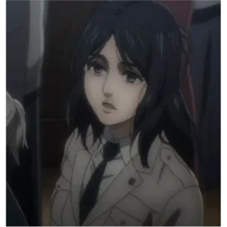 ⚡ 6dbdade7 Pieck Finger Attack on Titan Anime, Nhân vật, Pieck, AoT, Attack on Titan, Manga telegram sticker