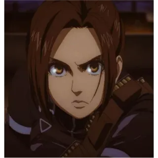 ⚡ 758aab46 Gabi Braun Attack on Titan Anime, Gabi Braun, Attack on Titan, Nhân vật, Nữ, Nhân vật anime telegram sticker