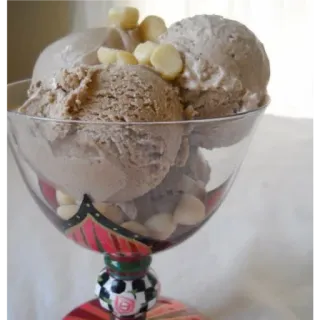 🙂 e8962b33 ijs, dessert, eten, zoet, macadamia whatsapp sticker