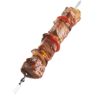 😌 299df307 อาหาร, ชีชเคบับ, เนื้อ, เคบับ, ไม้เสียบ, ย่าง telegram sticker