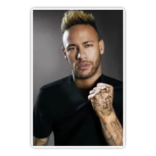 👊 8c3def81 Neymar Neymar, soccer, football, athlete, sports telegram sticker