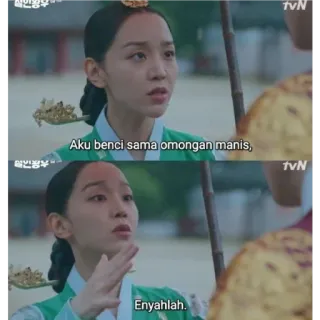 😒 5a30b5c5 Aku benci sama omongan manis,
Enyahlah. femme, citations, drame, sous-titres telegram sticker