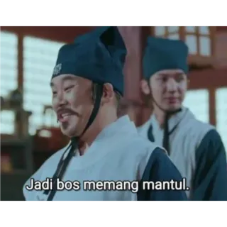 😄 f06eca02 Jadi bos memang mantul. telegram sticker