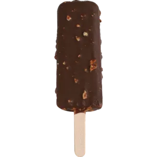 💁 4a1367d1 ice cream, chocolate, dessert, snack, frozen treat telegram sticker
