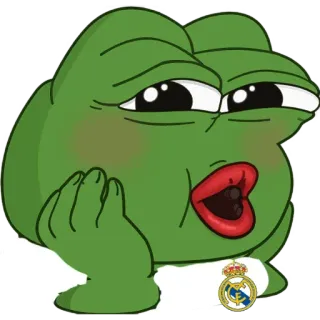 ❤ c7f2fa51 Pepe the Frog grenouille, mème, dessin animé, internet, Pepe whatsapp sticker