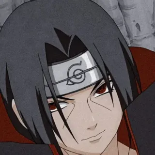 🙂 5f359c16 Itachi Naruto Итачи, Наруто, Аниме, Манга, Ниндзя, Учиха, Шаринган telegram sticker