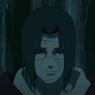 🙂 6c4bf2a2 Itachi Uchiha Naruto Аниме, Манга, Итачи, Учиха, Наруто, Шаринган, Ниндзя telegram sticker
