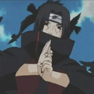 🤞 7b982212 Itachi Naruto Аниме, Наруто, Итачи, Манга, Ниндзя telegram sticker